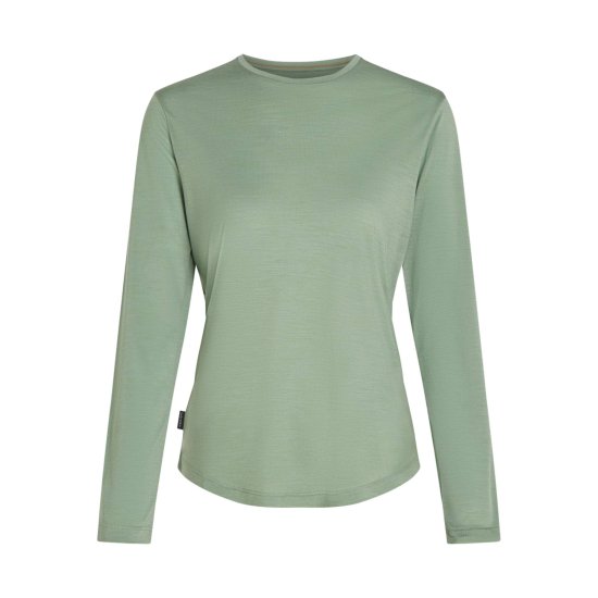 ICEBREAKER - T-SHIRT ML MERINO 125 COOL LITE SPHERE III DONNA
