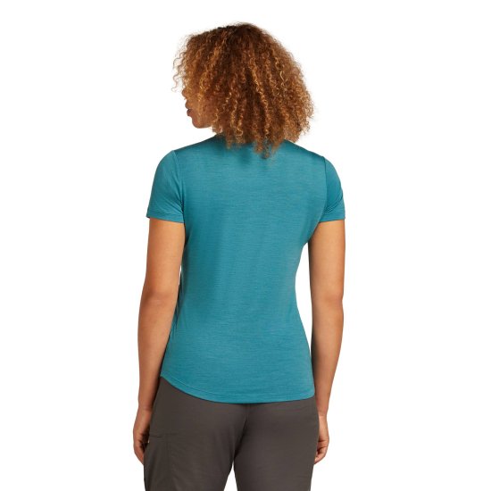ICEBREAKER - T-SHIRT MERINO 125 COOL LITE SPHERE III DONNA