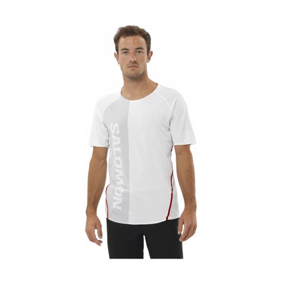 SALOMON - T-SHIRT S/LAB SPEED UOMO BIANCO