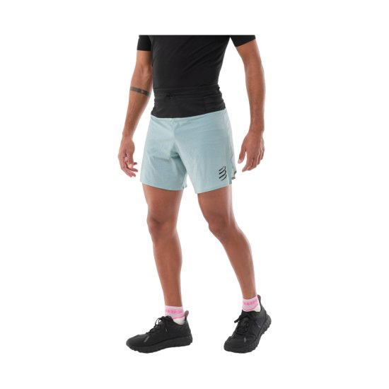 COMPRESSPORT - PANTALONCINO OVERSHORT TRAIL RACING UOMO