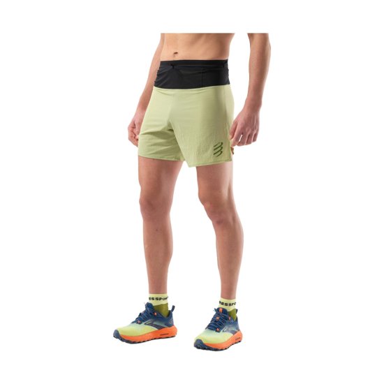 COMPRESSPORT - PANTALONCINO OVERSHORT TRAIL RACING UOMO