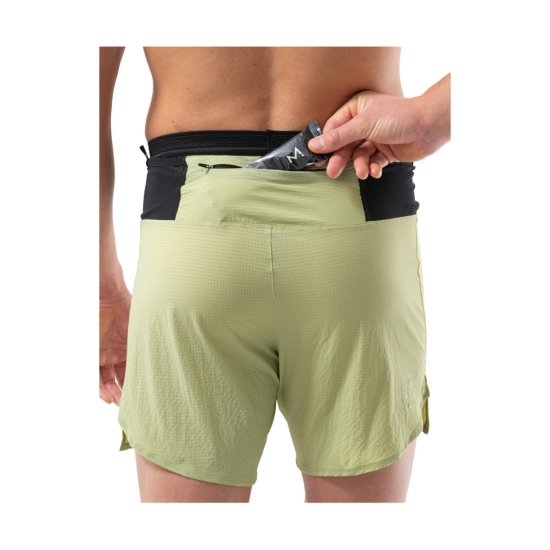 COMPRESSPORT - PANTALONCINO OVERSHORT TRAIL RACING UOMO