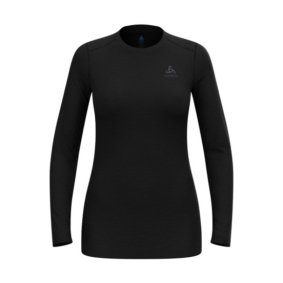 ODLO - T-SHIRT A MANICHE LUNGHE MERINO 160 DONNA