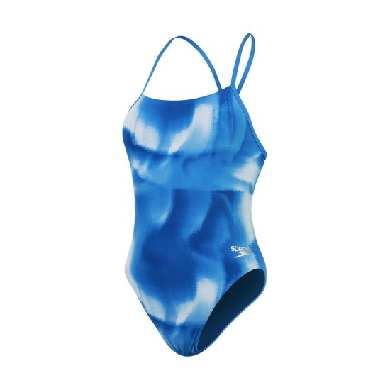 SPEEDO - COSTUME DA BAGNO ECO+ ALLOVER DIGITAL TIE BACK