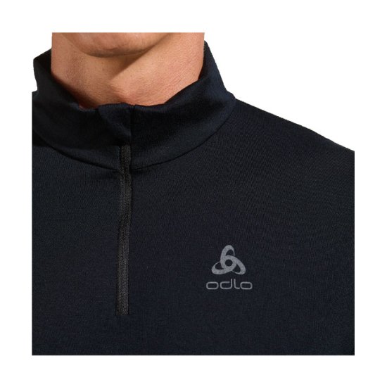 ODLO - MAGLIA INTIMA MEZZA-ZIP MERINO 200 NATURAL UOMO