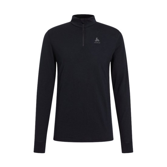 ODLO - MAGLIA INTIMA MEZZA-ZIP MERINO 200 NATURAL UOMO