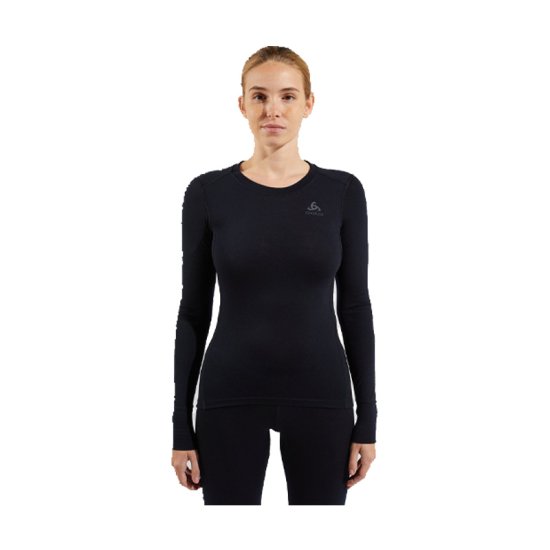 ODLO - T-SHIRT MANICHE LUNGHE 100% MERINO WARM DONNA