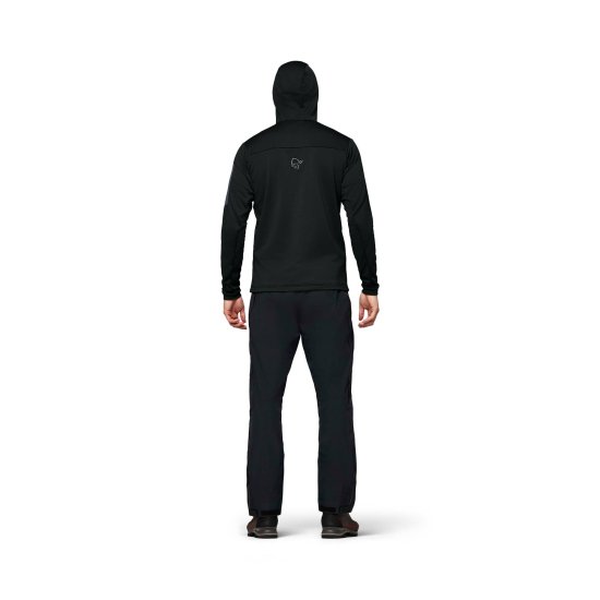 NORRONA - PILE FALKETIND WARM2 STRETCH CON CAPPUCCIO UOMO