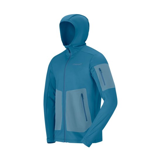 NORRONA - PILE FALKETIND WARM2 STRETCH CON CAPPUCCIO UOMO
