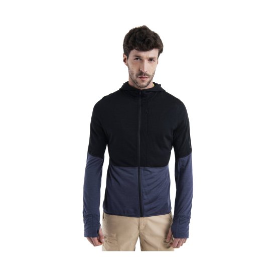 ICEBREAKER - VESTE MERINO 200 REALFLEECE DESCENDER UOMO