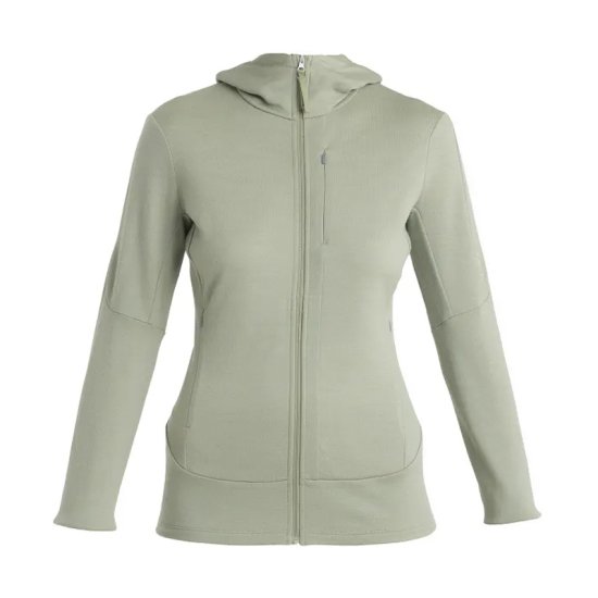 ICEBREAKER - GIACCA CON CAPPUCCIO MERINO 260 QUANTUM IV DONNA