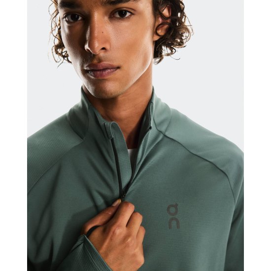 ON - MAGLIA TECNICA CLIMATE MEZZA ZIP UOMO