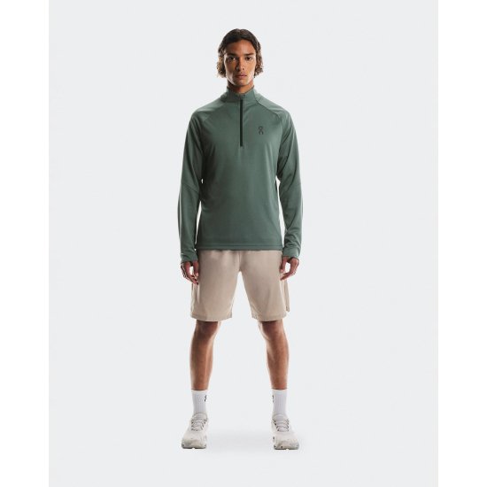 ON - MAGLIA TECNICA CLIMATE MEZZA ZIP UOMO
