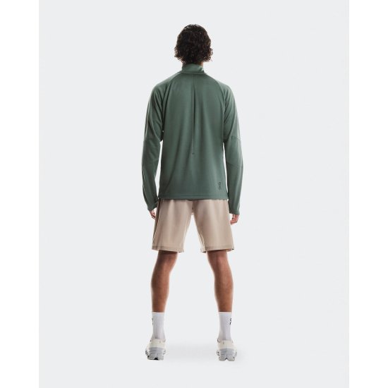 ON - MAGLIA TECNICA CLIMATE MEZZA ZIP UOMO