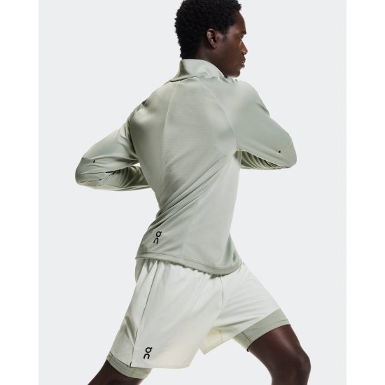 ON - MAGLIA TECNICA CLIMATE MEZZA ZIP UOMO