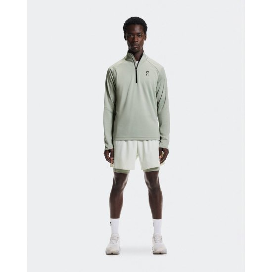 ON - MAGLIA TECNICA CLIMATE MEZZA ZIP UOMO