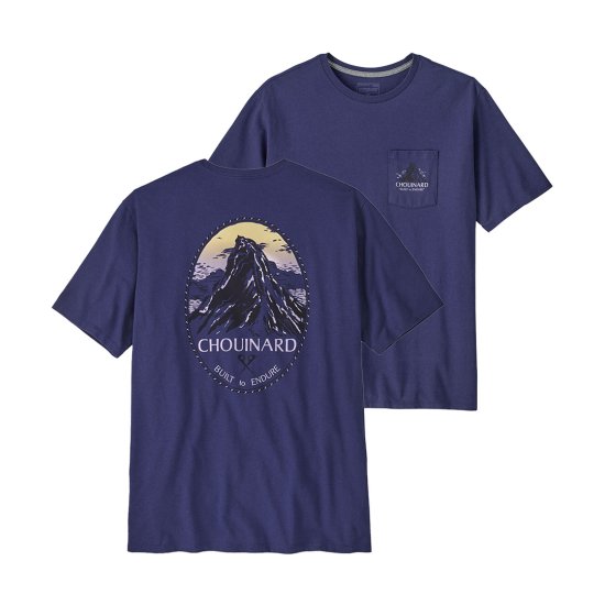 PATAGONIA - T-SHIRT CHOUINARD CREST RESPONSABILI-TEE UOMO