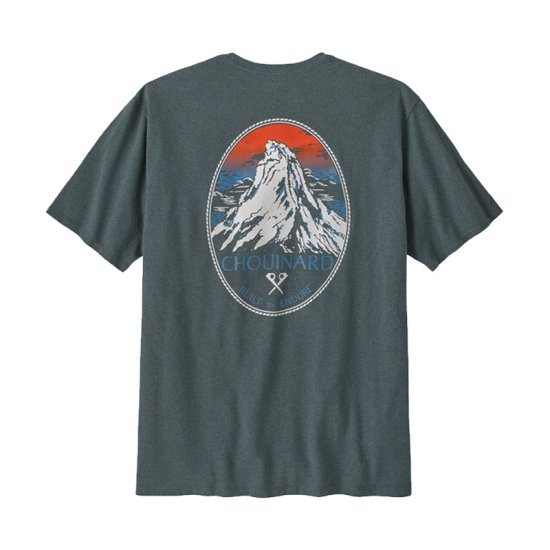 PATAGONIA - T-SHIRT CHOUINARD CREST RESPONSABILI-TEE UOMO