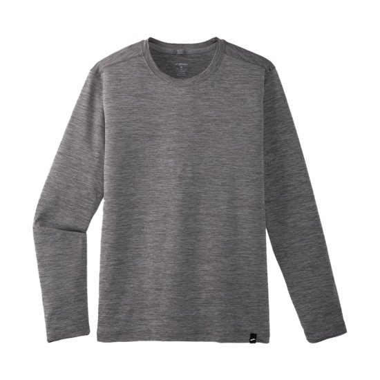 BROOKS - T-SHIRT A MANICHE LUNGHE LUXE UOMO