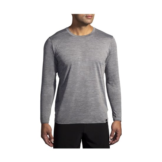 BROOKS - T-SHIRT A MANICHE LUNGHE LUXE UOMO