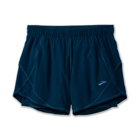 BROOKS - Pantaloncino Chaser 5 2-in-1 Donna Brooks