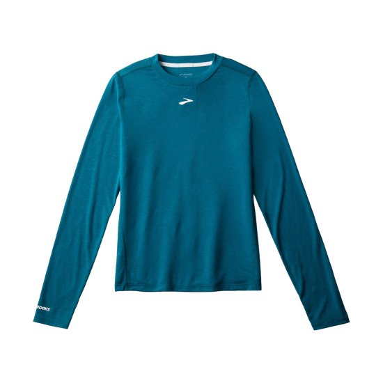 BROOKS - T-SHIRT A MANICHE LUNGHE HIGH POINT DONNA