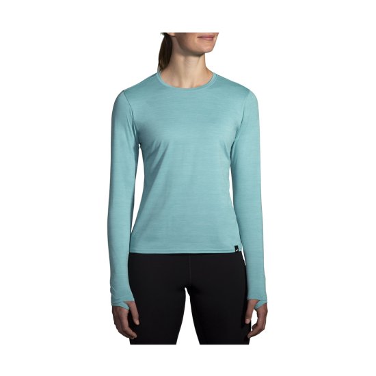 BROOKS - T-SHIRT MANICHE LUNGHE LUSSO DONNA