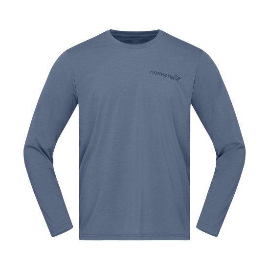 NORRONA - T-SHIRT MANICHE LUNGHE FEMUND TECH UOMO