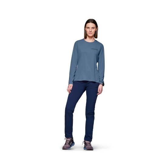 NORRONA - T-SHIRT MANICHE LUNGHE FEMUND TECH DONNA
