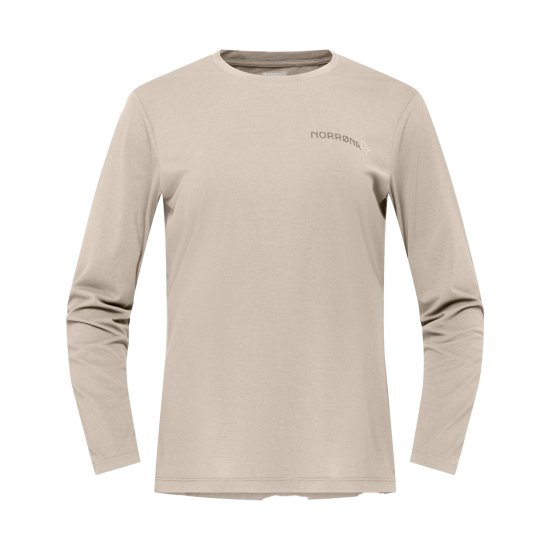 NORRONA - T-SHIRT MANICHE LUNGHE FEMUND TECH DONNA
