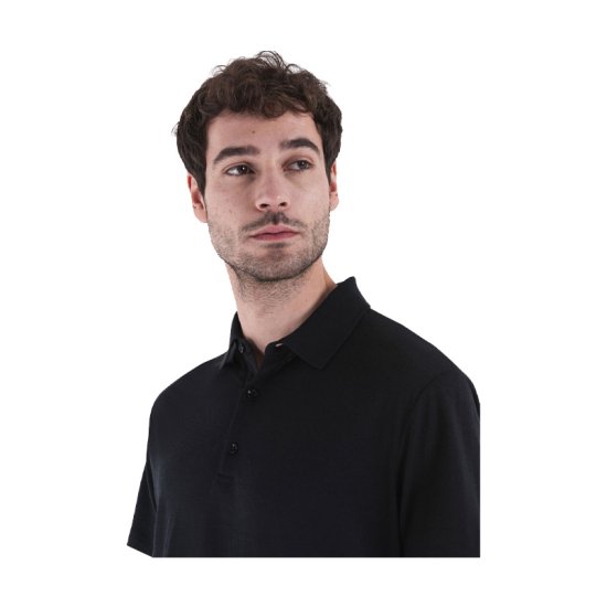 ICEBREAKER - POLO MANICHE CORTE MERINO 150 TECH LITE III UOMO