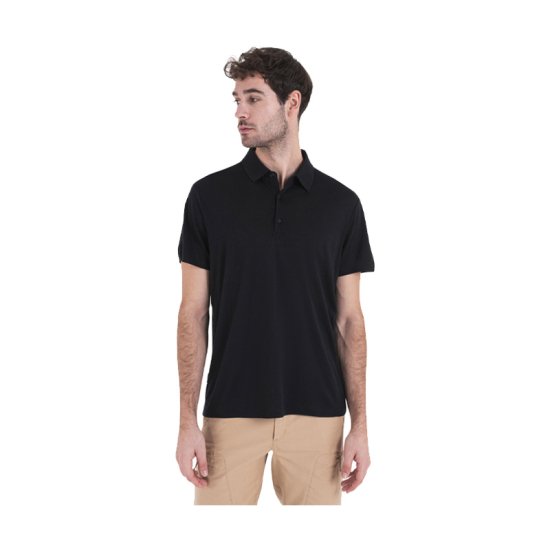 ICEBREAKER - POLO MANICHE CORTE MERINO 150 TECH LITE III UOMO