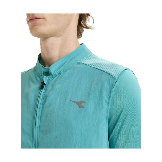 DIADORA - GIACCA MULTILAYER VEST RUN CREW UOMO