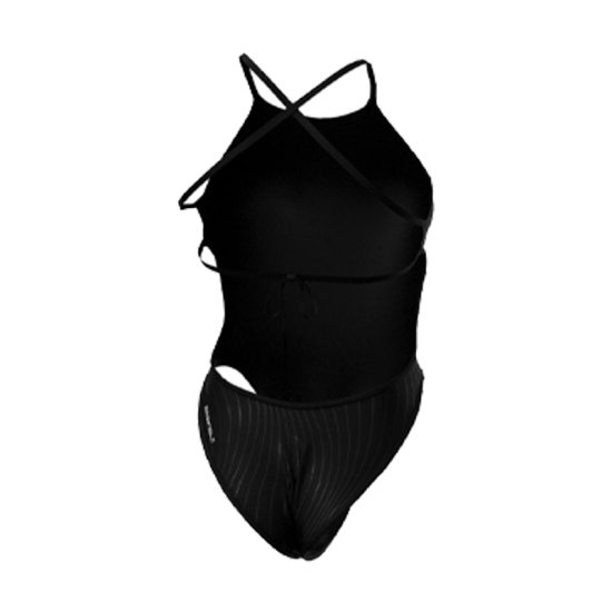 ZEROD - COSTUME INTERO NERO ONDE