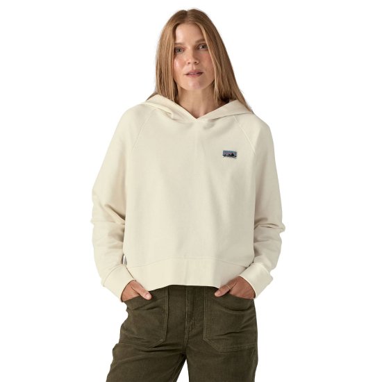 PATAGONIA - Felpa con cappuccio Cotone Biologico Rigenerativo Essenziale donna