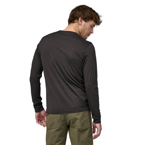 PATAGONIA - T-shirt a maniche lunghe CAP COOL MERINO uomo