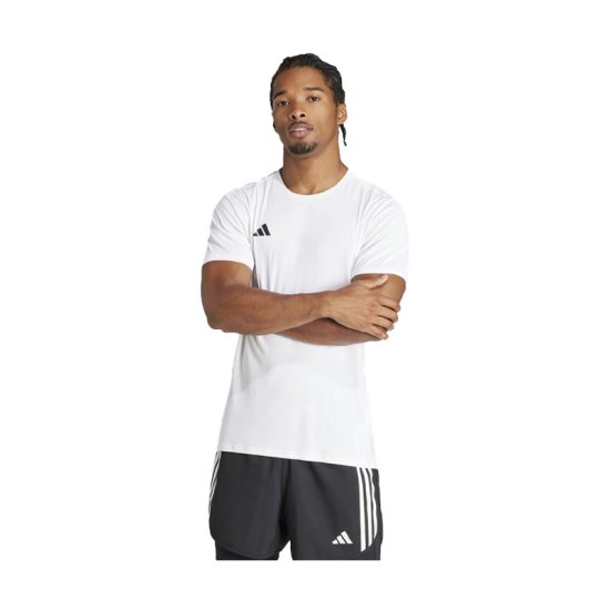 ADIDAS - T-SHIRT ADIZERO ESSENTIALS UOMO BIANCO