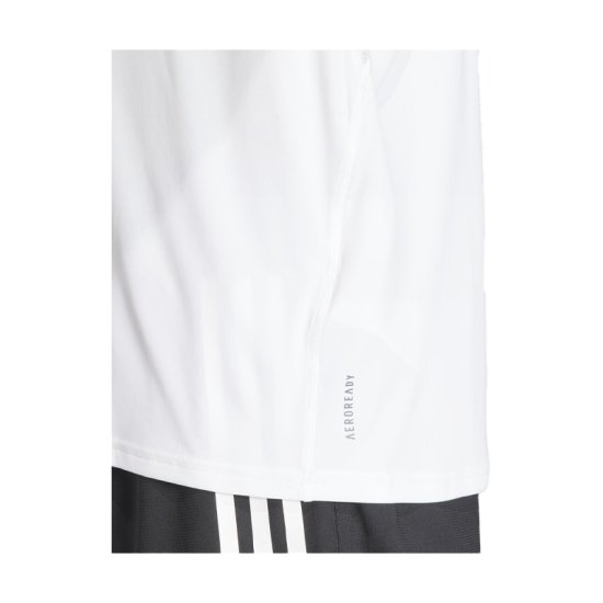 ADIDAS - T-SHIRT ADIZERO ESSENTIALS UOMO BIANCO