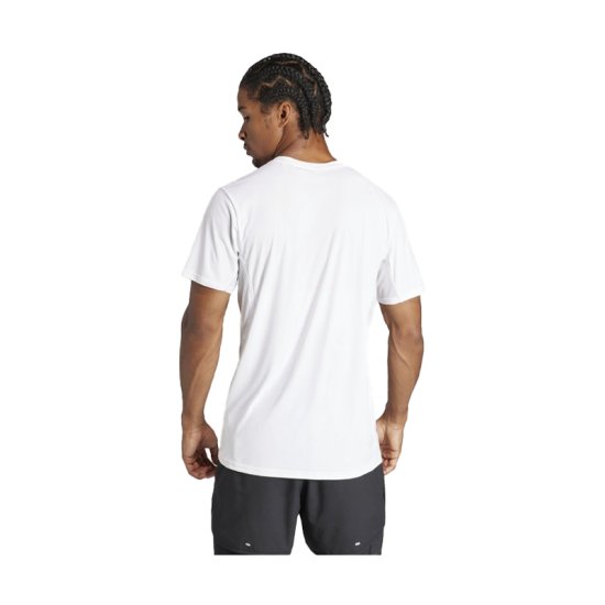 ADIDAS - T-SHIRT ADIZERO ESSENTIALS UOMO BIANCO