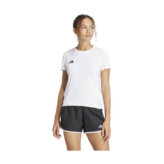ADIDAS - T-SHIRT ADIZERO ESSENTIALS DONNA BIANCA