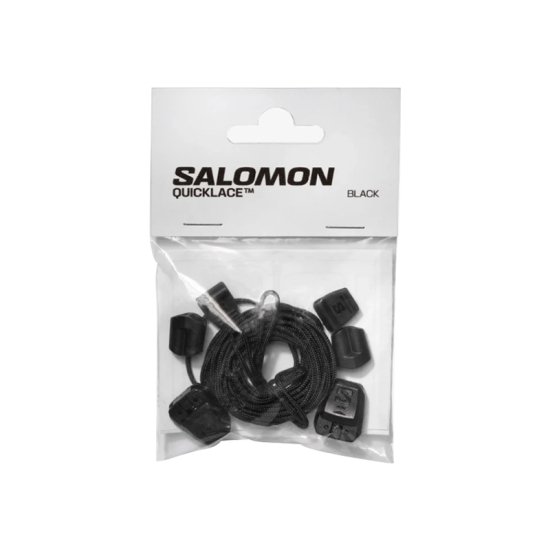 SALOMON - KIT QUICKLACE NERO