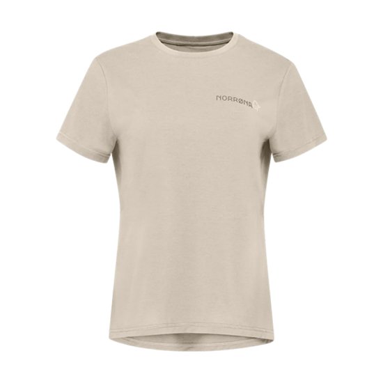 NORRONA - T-SHIRT MANICHE CORTE FEMUND TECH DONNA