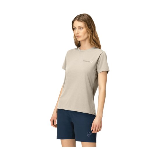NORRONA - T-SHIRT MANICHE CORTE FEMUND TECH DONNA