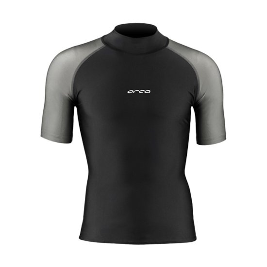ORCA - T-SHIRT BOSSA RASH VEST UOMO NERO