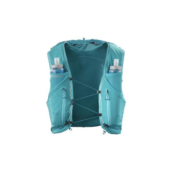 SALOMON - ZAINO D'IDRATAZIONE ADV SKIN 12 CON FLACONI BLU CHIARO