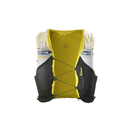 SALOMON - ZAINO D'IDRATAZIONE ADV SKIN 5 CON BOTTIGLIE MORBIDE BIANCHE