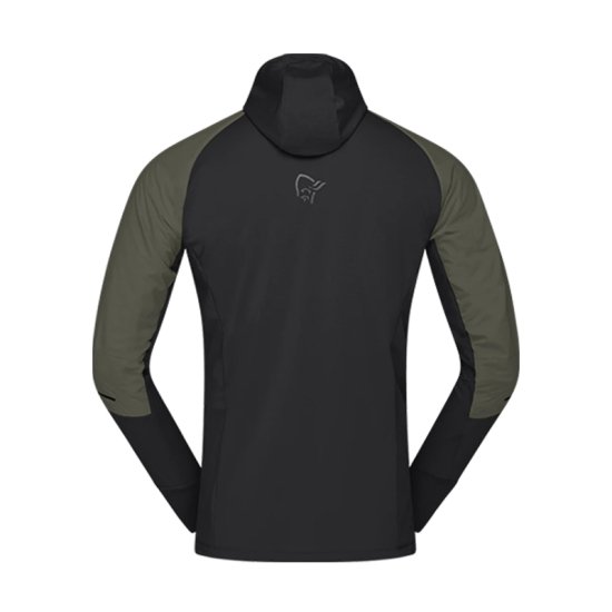 NORRONA - GIACCA CON CAPPUCCIO SENJA ALPHA90 ZIP HOOD UOMO