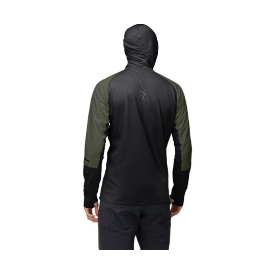 NORRONA - GIACCA CON CAPPUCCIO SENJA ALPHA90 ZIP HOOD UOMO