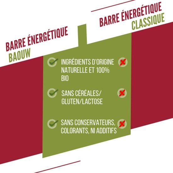BAOUW - BARRETTA ENERGETICA EXTRA BIO 50G