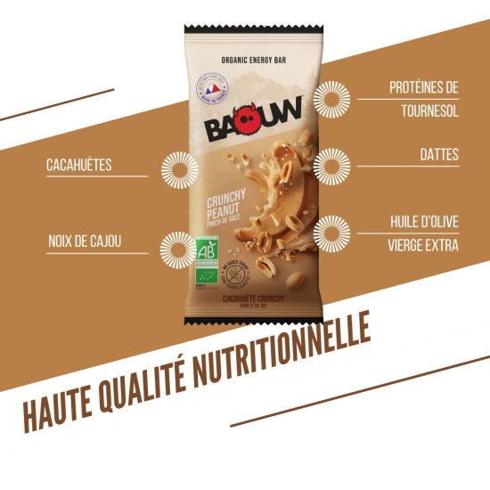 BAOUW - BARRETTA ENERGETICA EXTRA BIO 50G
